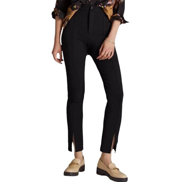 Summersalt Multitasking Slit Front Ankle Pants Black Size 2 - Picture 1 of 7